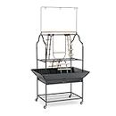 Prevue Hendryx Pet Products Parrot Playstand, Black Hammertone