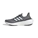 adidas Men's Ultra Boost Running Shoe, Grey/White/Grey, 15