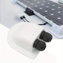Rv Roof Waterproof Junction Box, Sealed Waterproof Wiring Cover, Solar Panel, Photovoltaic Roof Wiring Box, Double Hole Junction Box