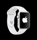 APPLE Watch 1st Gen A1554 42mm 316L Stainless Steel White Sport Band SEALED -Z59