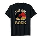 Climb Like A Girl This Girl Rock Climbing, Cliff Climber T-Shirt