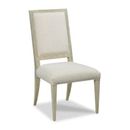 Side Chair - Woodbridge Furniture Callisto 21" Wide Linen Side Chair Linen in White/Brown | 39.5 H x 21 W x 24.25 D in | Wayfair 7292-07