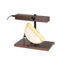 Louis Tellier RACL02 Raclette Machine for 1/2 Block of Cheese, 120v, Tilting, Knife Included, Brown