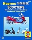 Scooters, Automatic Transmission 50 to 250cc (Haynes Techbook)