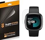 Supershieldz (3 Pack) Designed for Fitbit Versa 4 and Fitbit Sense 2 Screen Protector, High Definition Clear Shield (TPU)