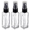 nsb herbals Refillable Perfume Clear Glass Bottles With Spray Pump For Perfume Essential Oils Aromatic Water Blend 8 ml (3)