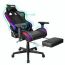 XTREME Reclining Gaming Chair with Footrest Bluetooth Speakers & RGB LED Lights