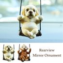 Resin Swing Dog Car Pendant Gifts Swinging Puppy Car Accessories Interior W9E9
