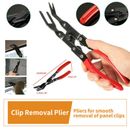 Car Door Trim Clip Pliers Removal Tool Panel Fascia Remover Upholstery Kit UK