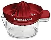 KitchenAid - Citrus Juicer, 18 Ounce Juicer with Measurement Markings and Non-Skid Base, Red