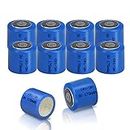 [10 Pack] CR1/3N 170mAh 3V Lithium Battery for Laser Sight Pet Electronic Collar