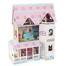 KidKraft Abbey Manor Dollhouse, Pink 71.6 cm*66.46 cm*32.2 cm