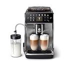 Saeco GranAroma Kaffeevollautomat – 14 Kaffeespezialitäten, Intuitives Farbdisplay, 4 Benutzerprofile, Keramikmahlwerk, ‎1500 Watt, ‎1800 Milliliter, 38.3 x 26.2 x 44.8 cm,(SM6580/10)