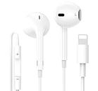For iPhone Headphones [MFi Certified] In-Ear Wired HiFi Stereo Noise Isolating Sound Earbuds Earphones with Microphone & Volume Control Compatible with iPhone 14/14 Pro/14 Pro Max/13/12/11/SE/XR/X/8/7
