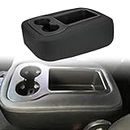 NLQR Center Console Lid Armrest Cover Replacement Leather Black Compatible with Chevy Silverado Suburban Tahoe Avalanche GMC Sierra Yukon 2007 2008 2009 2010 2011 2012 2013 2014