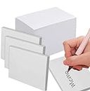 Amersumer 10Pack with 100 Sheets Memo Pads, Blank White Note Pads,Writing Pads,Scratch Pads for Taking Notes and Reminders, Work, Business,Desk,College,School,Organization, Planning (3.5 x 5 inches)