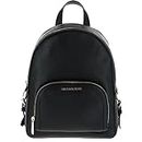 Michael Kors Jaycee Backpack Black Medium Leather, Black