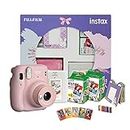 Fujifilm Instax Mini 11 Instant Camera (Blush Pink) Happiness Box with 40 Shots