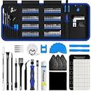 KIROGILY 150 in 1 Precision Screwdriver Set, Computer Repair Tool Kit, Small Screwdriver for Electronics PC Laptop MacBook Cell Phone iPhone Nintendo Switch PS4 PS5 Xbox Controller(Blue)