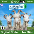 Goat Simulator 3 Xbox Series X|S Key C0de ☑Región Argentina ☑VPN global ☑Sin disco