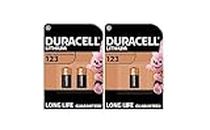 3X Duracell 123 Batterie Lithium (1 Blister Da 2 Batterie + 1 Blister Da 1 Batteria) 3 Pile (CR123 / CR123A / CR17345)