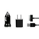 Edge Collections 32pin USB Car Charger USB Wall Charger USB Cable Compatible w/ iPhone4/4S | Wayfair DB-Egg-D0102HP3MUY