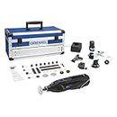 Dremel 8260 Cordless Rotary Tool, 2x 12V 3Ah Lithium-Ion Battery - Multi Tool Kit with 65 Accessories + 5 Attachments, Brushless Motor, Electronic Feedback, Variable Speed 5.000-30.000 RPM, Bluetooth