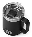 YETI Rambler, Vacuum Insulated Stainless Steel Mug with Magslider Lid, Black, 10oz (296ml)
