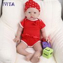 IVITA 20"Handgemachte Silikon Mädchen Puppen Rebornpuppen Baby Xmas Gifts