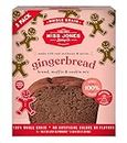 Miss Jones Baking Organic Gingerbread Bread, Muffin & Cookie Mix - Made With Real Molasses & Spices - No Artifical Flavors, 100% Whole Grain (3 Count Case)