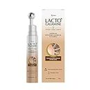 Lacto Calamine Under Eye Cream For Dark Circles for Women & Men | Fine Lines & Puffy Eyes With Cooling Massage Roller | 15g | With Coffee Oil, Multi-Peptides, Niacinamide, & Vitamin E