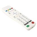 White Remote Control Controller Replacement for LOOL Loolbox IPTV Box GREAT BEE IPTV and MODEL 5 OR 6 Arabic Box