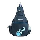 Klau Nylon Tennis Badminton Racquet Backpack Tennis Racket Equipment bag Outdoor Sports Bag Dark Blue for Tennis Beginners