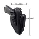 Tactical Right Hand Molle Gun Holster Pouch Universal Pistol Waist Belt Bag Case