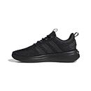 adidas Mens Racer TR23 Sneaker, Black/Black/Carbon, 10.5 US