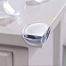 Eutuxia Clear Corner Protector for Baby, Kids, and Children, Baby Proofing Corner Guards, Easy Install Safety Bumpers for Furniture, Desk, and Tables. [Extra Large, 12 PK]