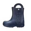 Crocs Handle It Rain Boot Kids, Scarpe Da Barca Unisex Bambini E Ragazzi, Navy, 25 26 EU