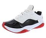 Nike Air Jordan 11 CMFT Low GS Boys Shoes Size 6, Color: Cute Elegant White/Deep Black/University Hot Red-White