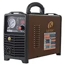 Lotos Supreme LTP5500DCNC Non-Touch Pilot Arc CNC Enabled Digital Plasma Cutter THC Torch Height Control Enabled, Dual Voltage 110V/220V, 3/5 inch Clean Cut, Brown