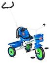Schwinn Easy Steer Bike for Toddler, Kids Tricycle with Removable Push handle, Steel Trike Frame, Boys and Girls Ages 2-4 Year Old, Blue, 41" x 20" x 41"