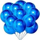 KatchOn, Metallic Royal Blue Balloons - Big 22 Inch, Pack of 12 | Blue Mylar Balloons, Under The Sea Decorations | Blue Foil Balloons, Blue Party Decorations | Blue Graduation Decorations 2024