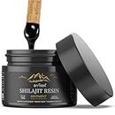 Shilajit Pure Himalayan Organic Shilajit Resin - 600mg Potency Gold Grade Shilajit Supplement, Natural & Authentic with 85+ Trace Minerals & Fulvic Acid, Energy & Immune Support Men & Women, 50 Grams