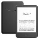 Kindle (2022 release) | The lightest and most compact Kindle, now with a 6", 300 ppi high-resolution display and double the storage | With ads | Black