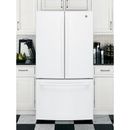 GE Appliances GE 36" ENERGY STAR French Door 27 cu. ft. Refrigerator in White | 69.88 H x 36 W x 36.38 D in | Wayfair GNE27JGMWW