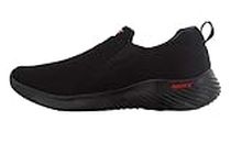Sparx Men's Outdoor Comfortable Sport Shoe SM-651G Color Black Red, Size in UK-9