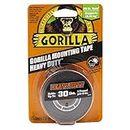 Gorilla Heavy Duty Double Sided Mounting Tape, Hanging, Instant 30lb Strong Hold, Permanent Bond, Weatherproof, 1 in x 60 in, Black, (Pack of 1), 6155002