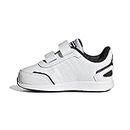 adidas Mixte bébé VS Switch 3 Lifestyle Running Hook and Loop Strap Shoes Sneakers, FTWR White/Core Black/Core Black, 25 EU