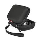Cwatcun Camera Carrying Case for Digital Camera, Small Camera Pouch for AbergBest 2.7" LCD Kodak Pixpro/Canon PowerShot ELPH 180/190 / DSCW830 Travel Cameras, Waterproof Shockproof Case-Black