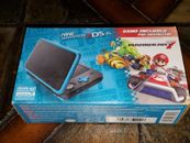 NEW Nintendo 2DS XL Console Black/Turquoise (Box, 4 GB Micro SD, Charger, Games)