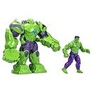 Marvel Hasbro Avengers Mech Strike Monster Hunters Monster Smash Hulk giocattolo, 15 cm, statuetta deluxe per bambini dai 4 anni in su, multicolore, taglia unica (F5293)